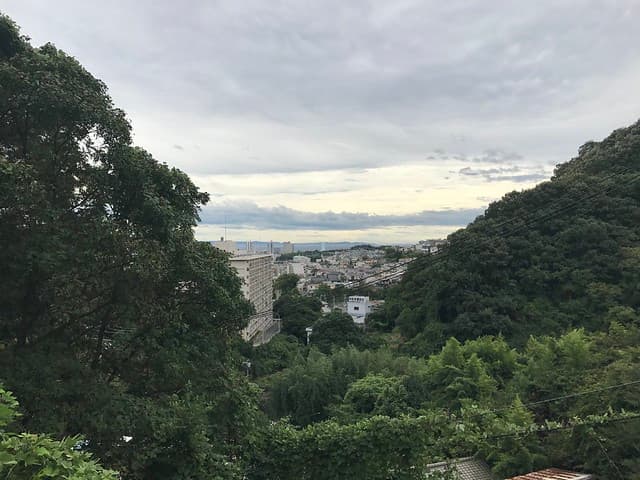 Walking through the city where I was born and raised, Kobe from Maruyama, Nagata Ward to Hiyodorigoeshi (1)