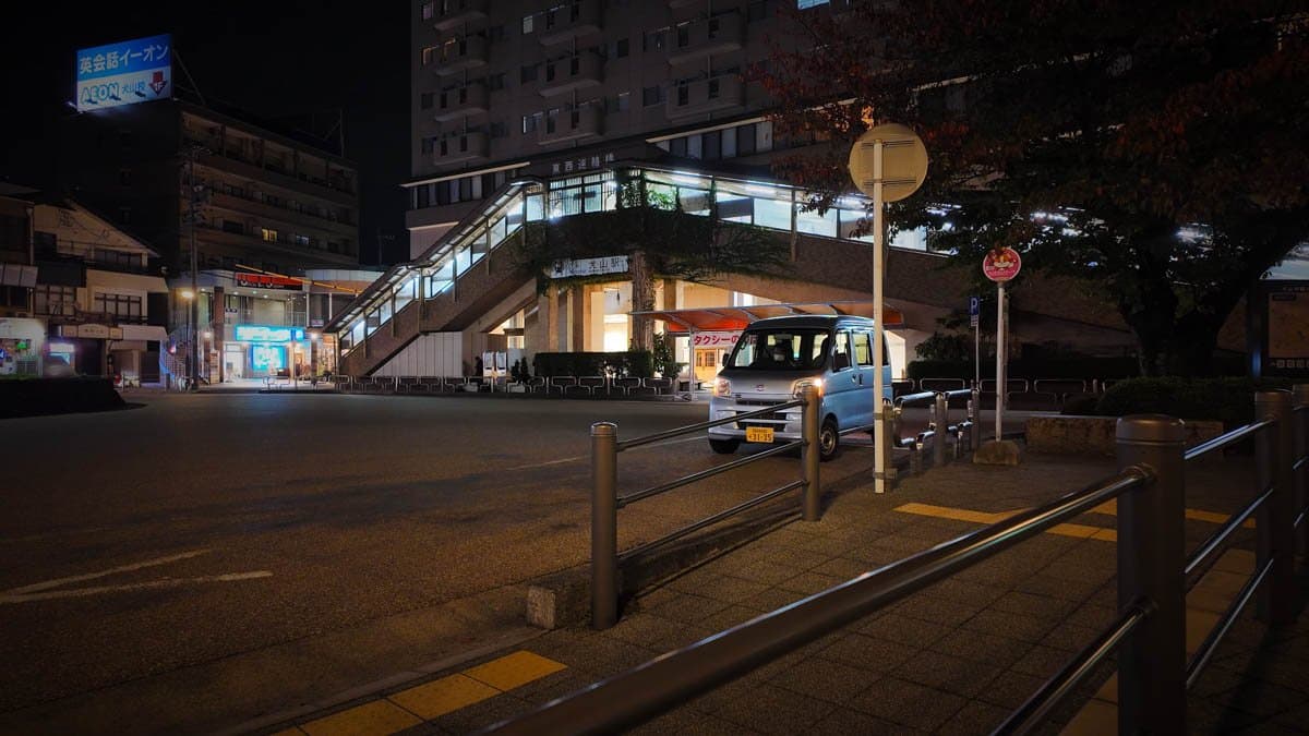 [Inuyama Station / Night Walk](Inuyama, Aichi) The Illuminated Castle Keep and the Castle Town Streets