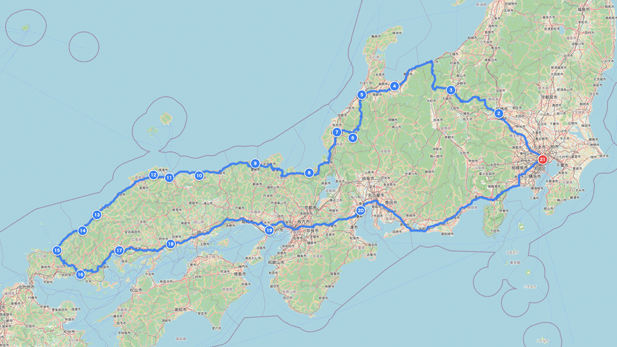 【June 2026 Trip Plan】A Long Drive from Tokyo Through Hokuriku and the San'in Coast to Kobe