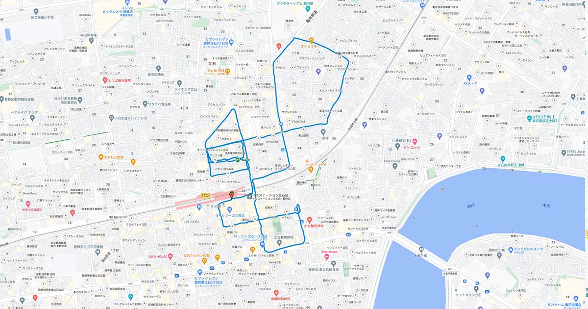 【京成立石駅】再開発前後|解体工事開始の街並み比較